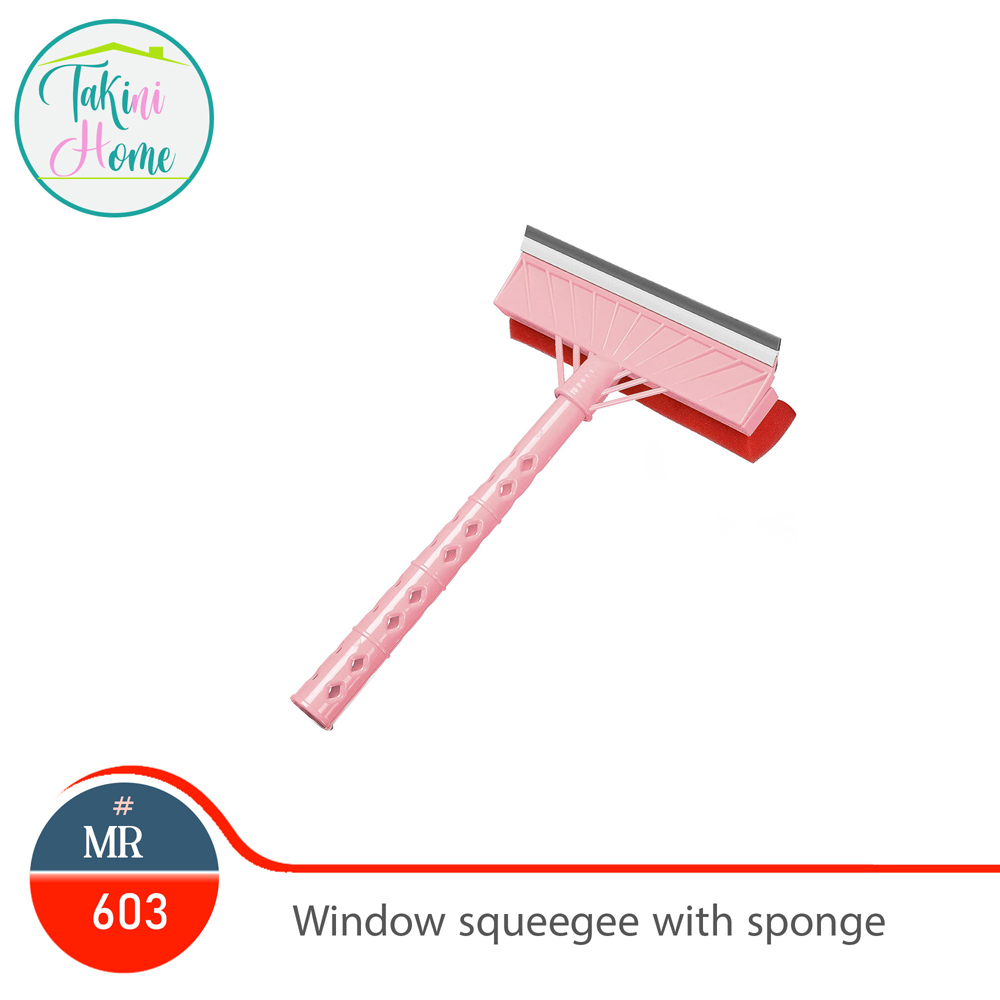 window squeegee with sponge