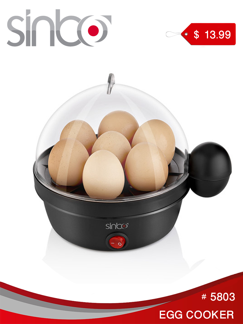 sinbo 5803 egg boiler