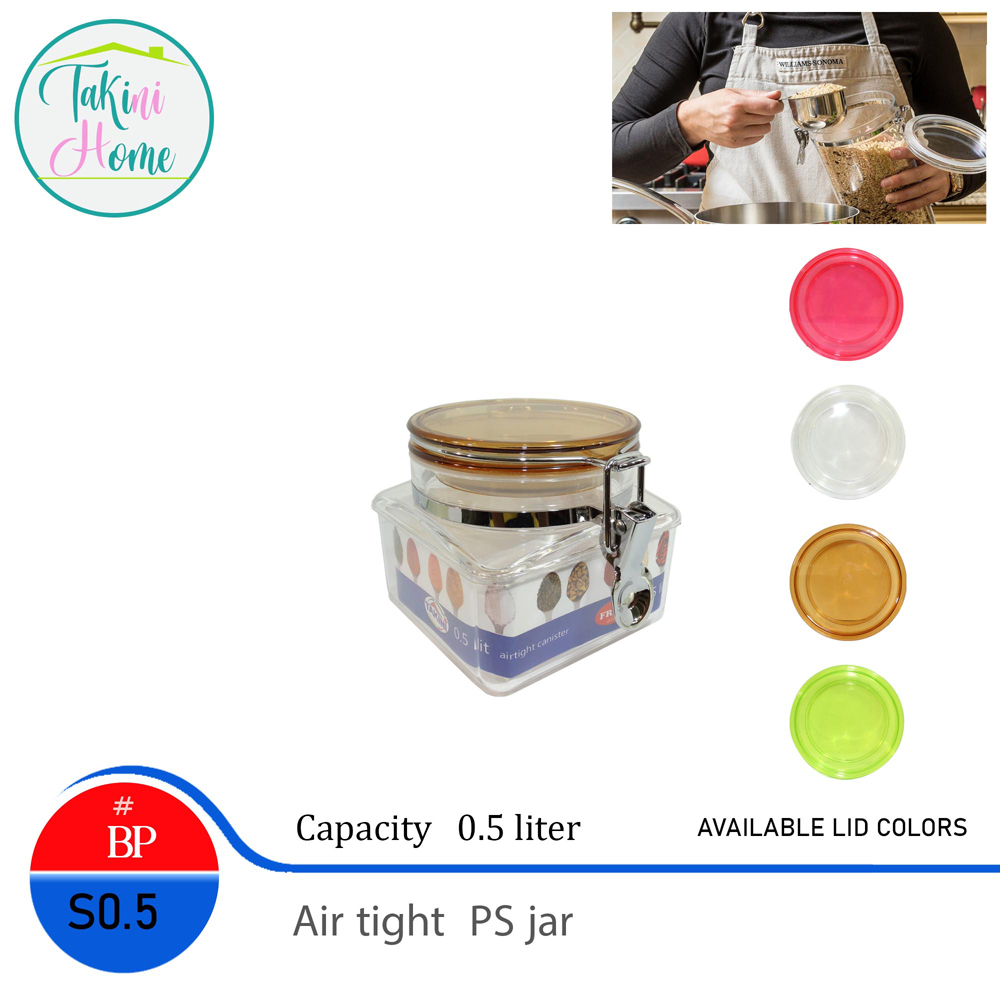 airtight PS jar