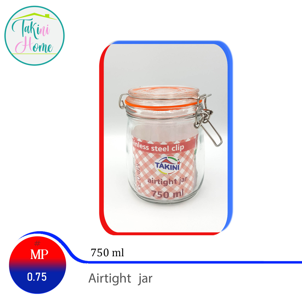 glass jar 750 ml