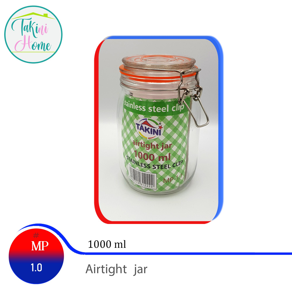 glass jar 1000 ml