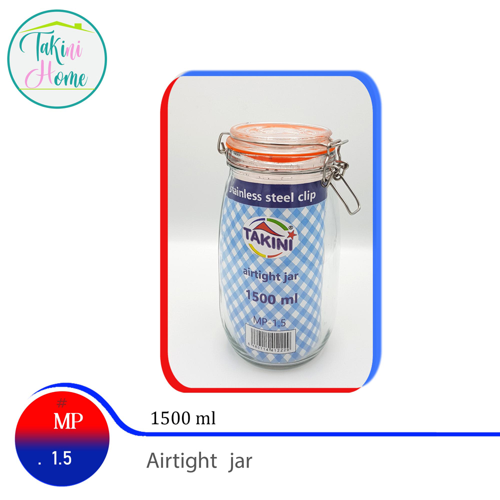 glass jar 1500 ml