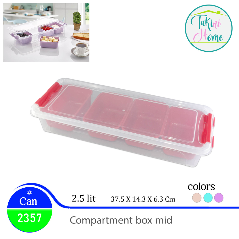 compartment set 2.50 liter