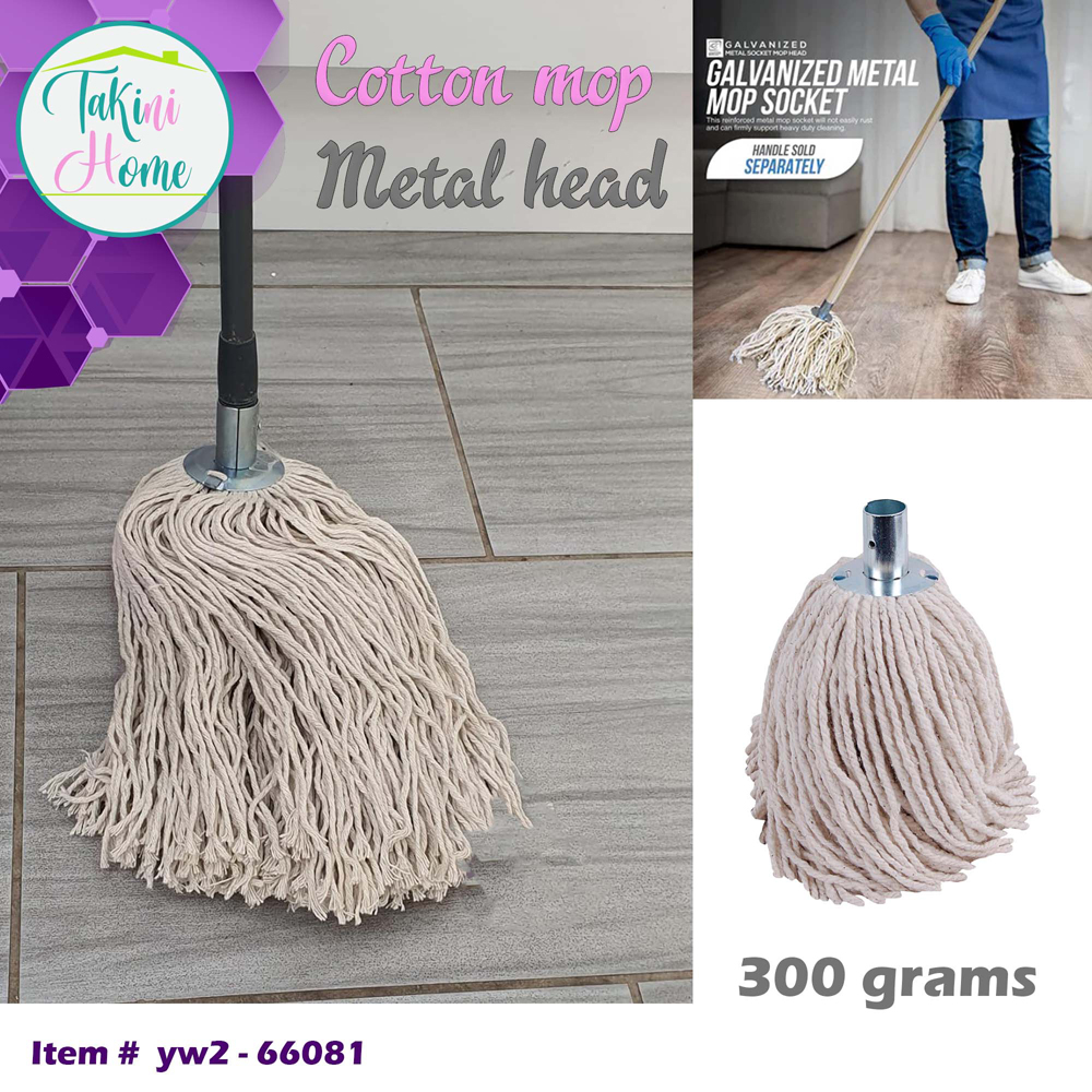 cotton mop metal hook