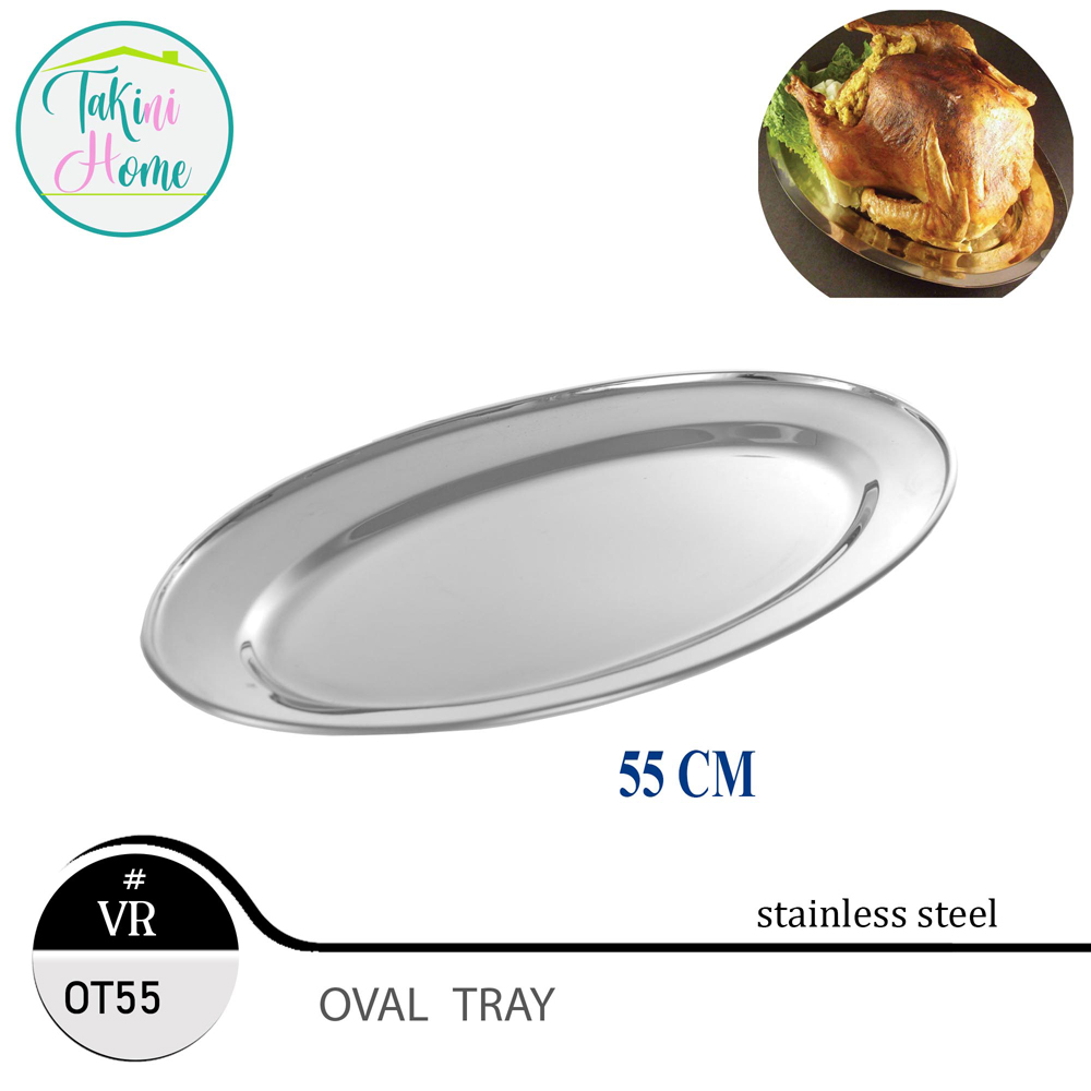 oval tray 55 cm