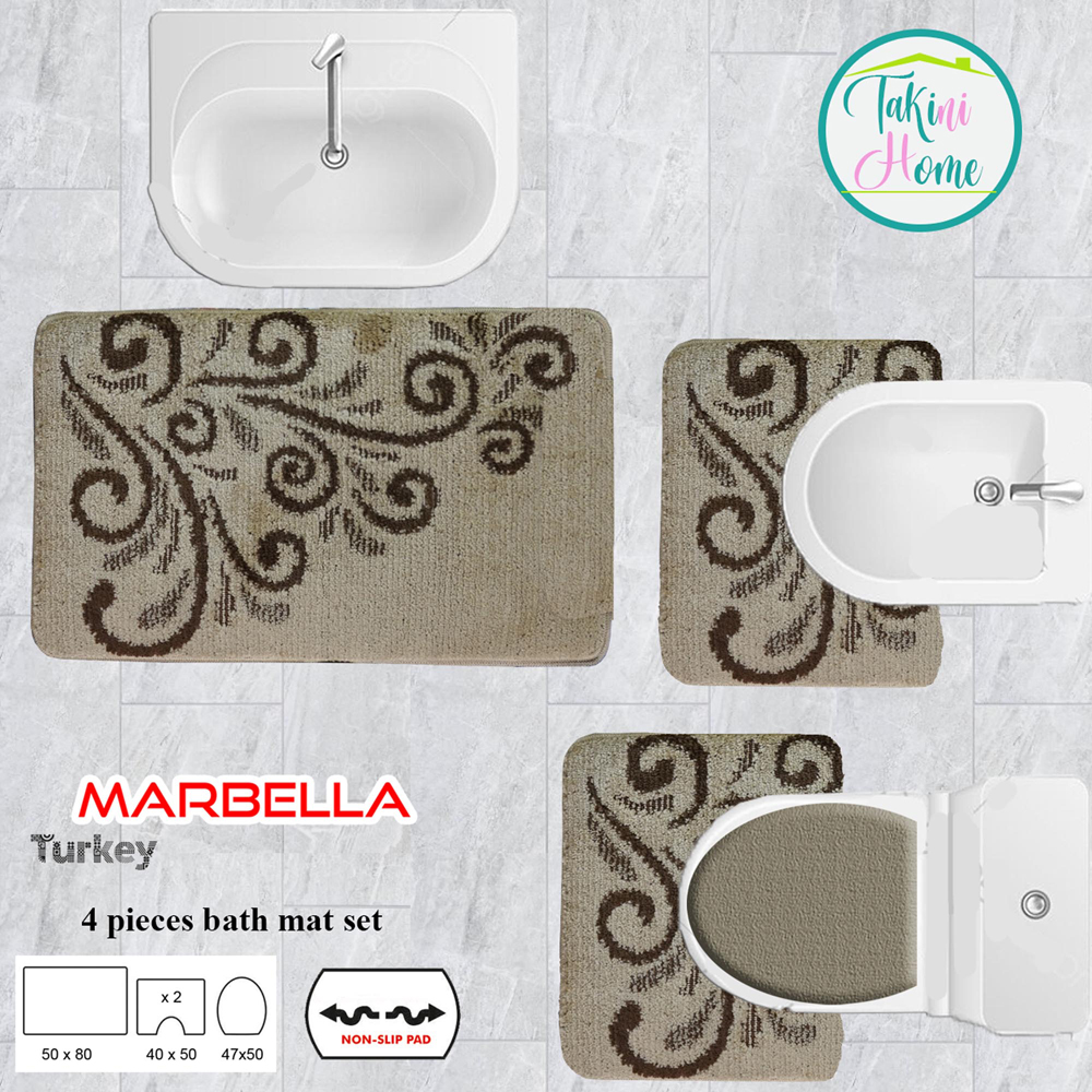 BATH MAT SET