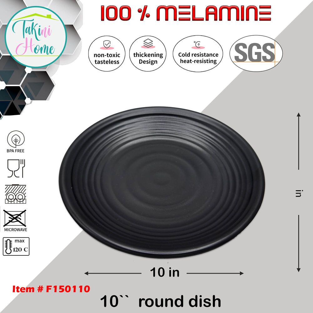 10 inch melamine dish