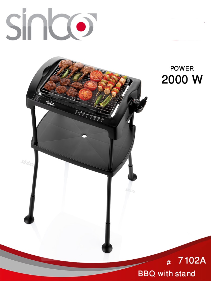 sinbo 7102a bbq with legs