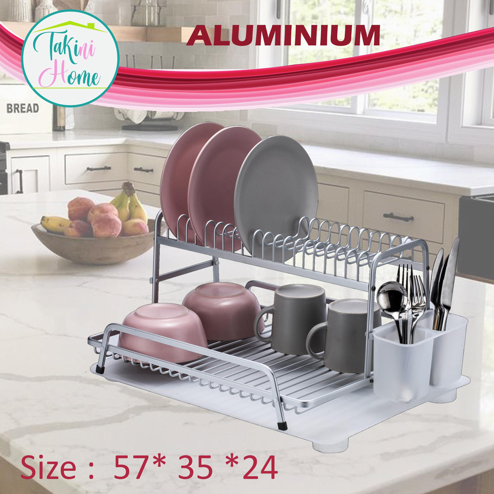 Aluminum dish rack