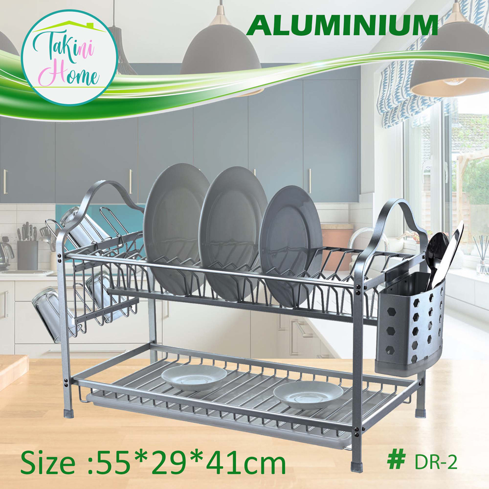 Aluminum dish rack