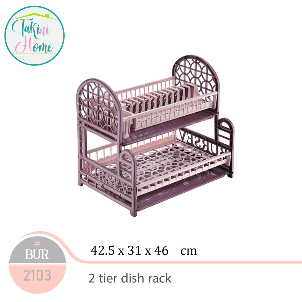 2 tier dish rack