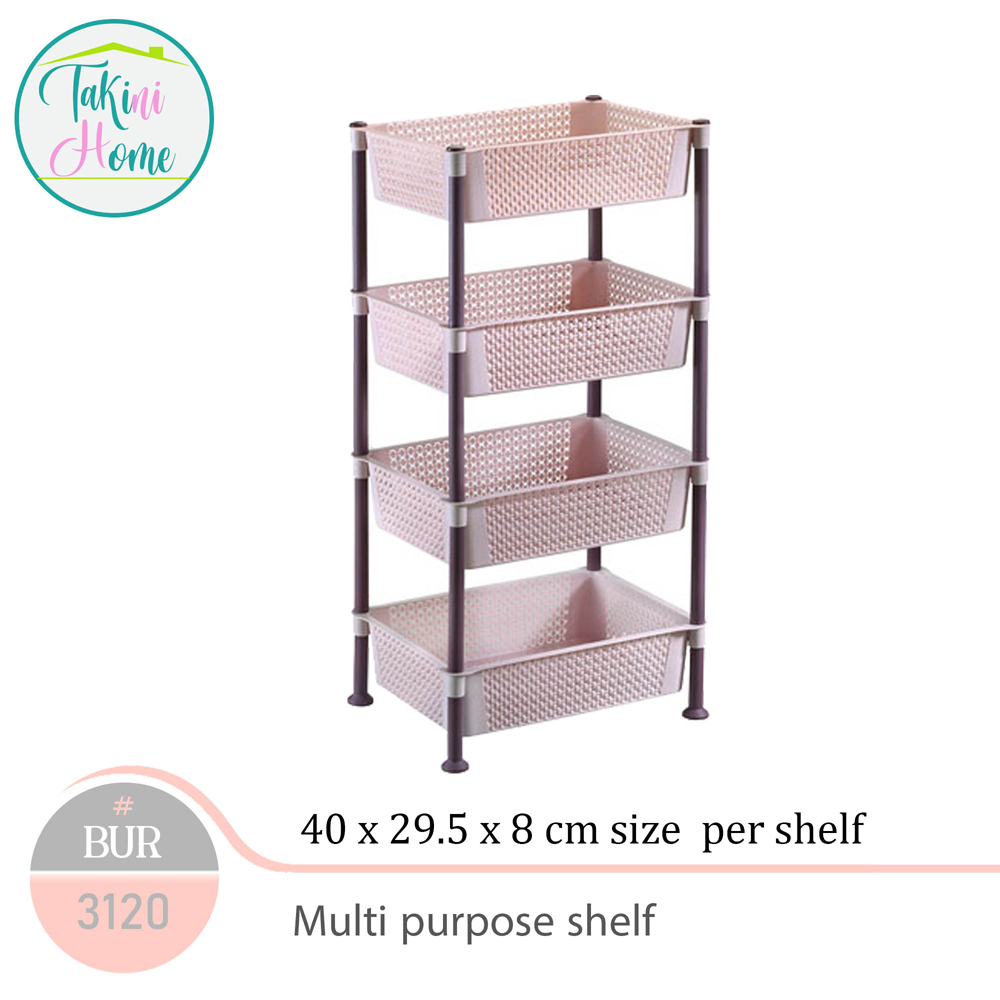 multi purpose 4 shelf stand