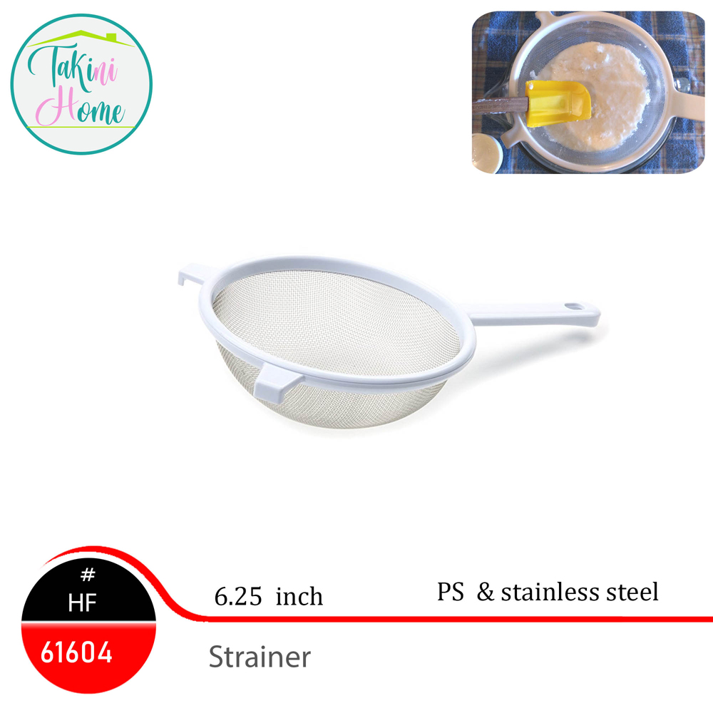 strainer plastic handle 6.25 inch