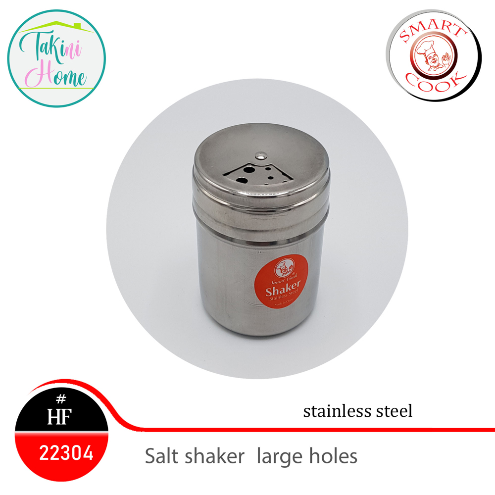 stainless steel salt shaker