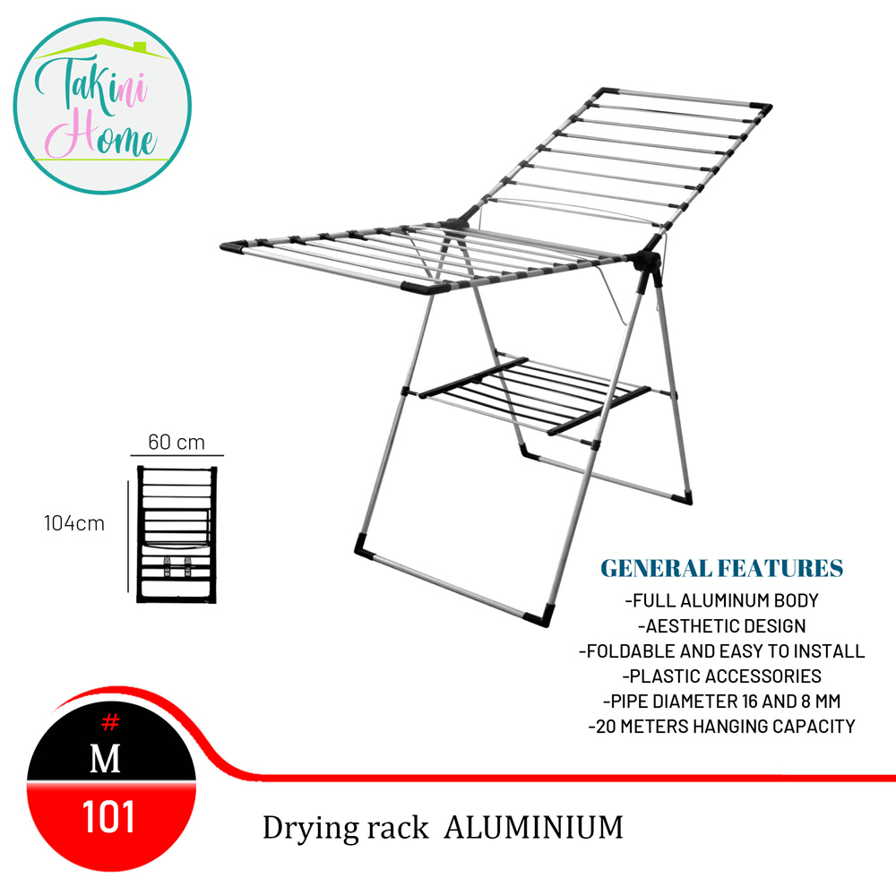 Aluminum drying rack