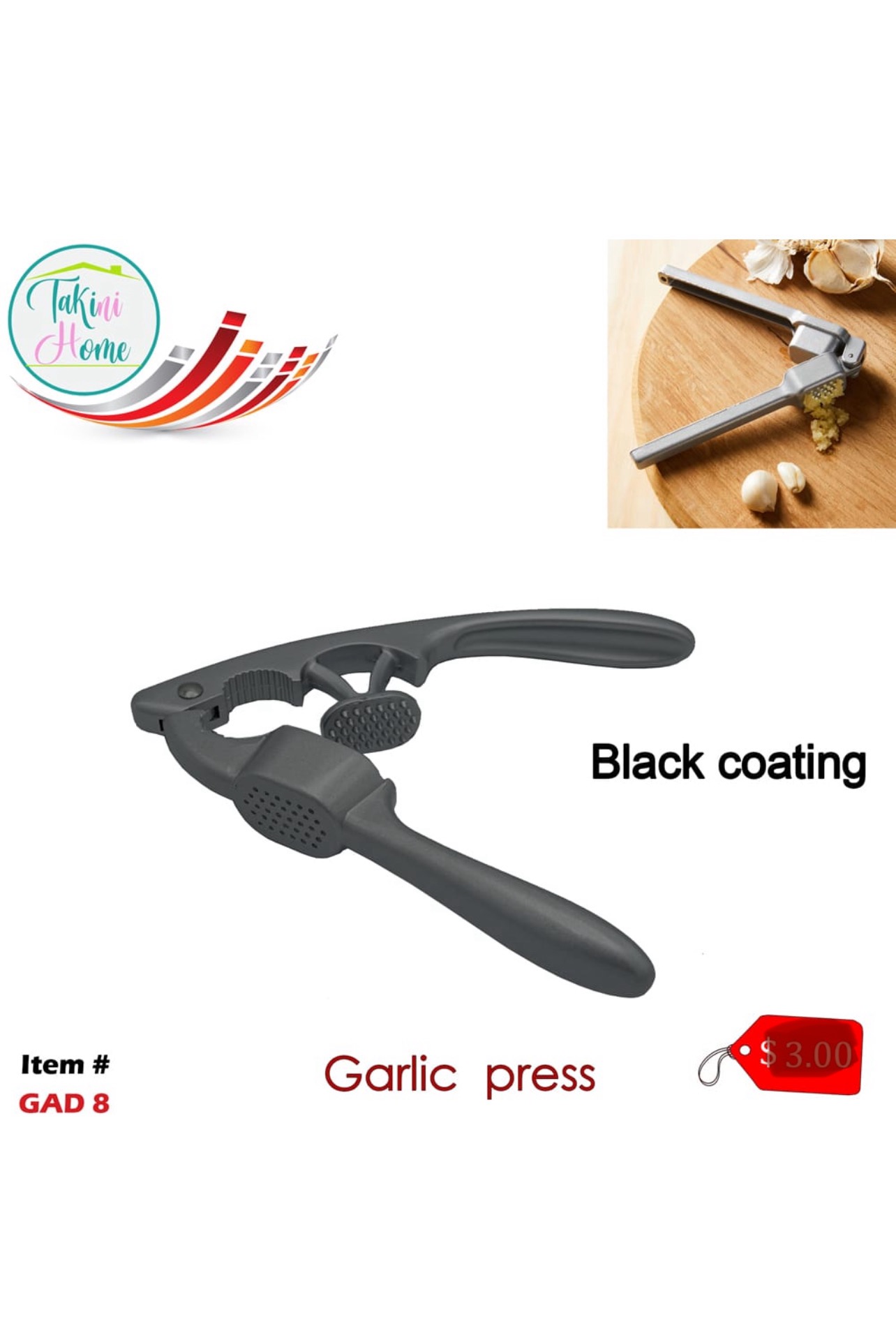 garlic press