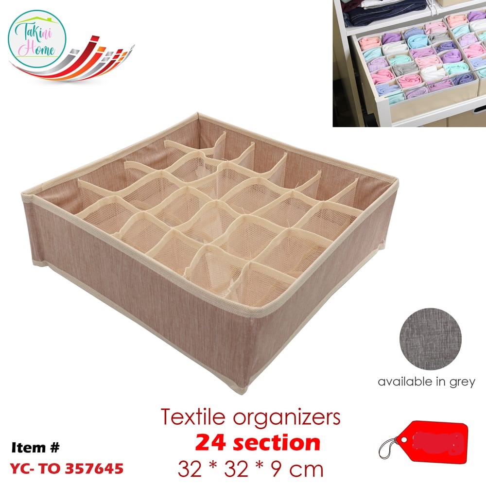 Textile organizer 32x32x9