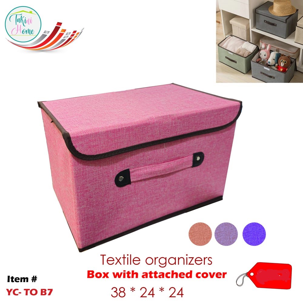 TEXTILE ORGANIAER BOX 38X24X24