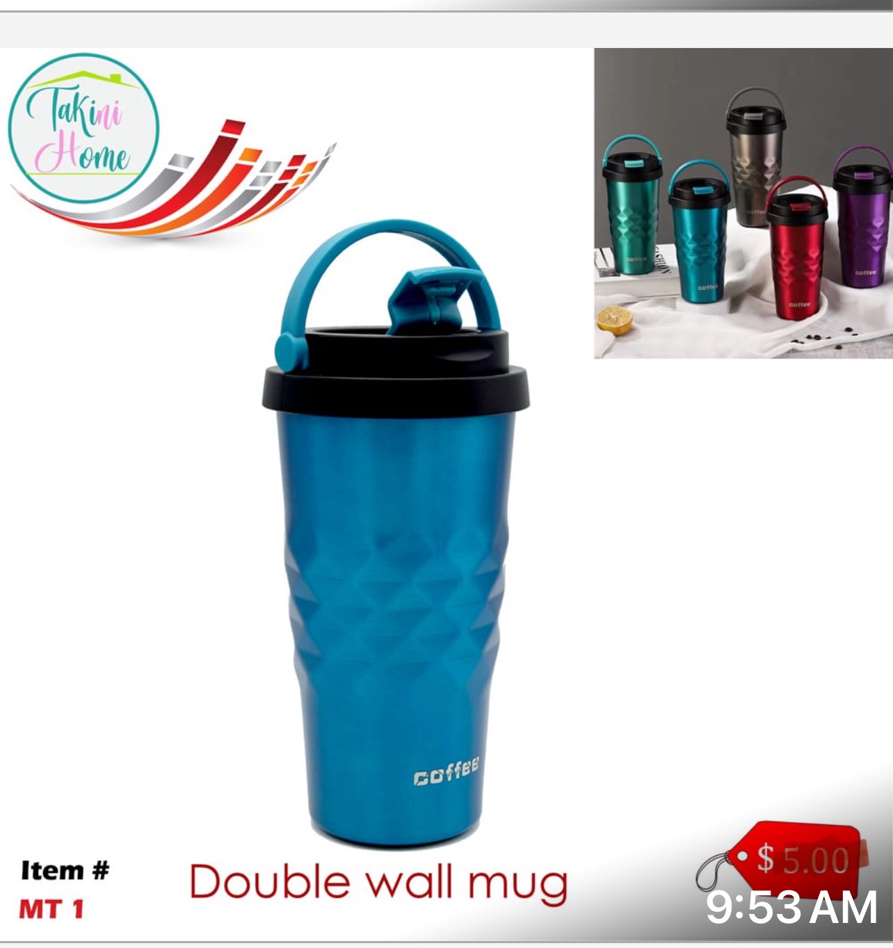 Double wall mug